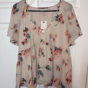 NWT Lucky Brand Top size L